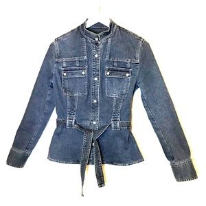 🔹ELIE TAHARI🔹 Denim Jean Jacket